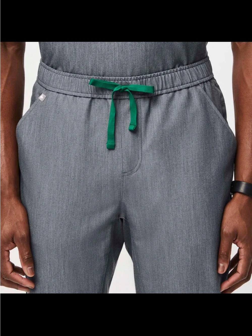 NWT FIGS Men’s Tansen Jogger 2.0 Tall Scrub Pants Graphite Small
